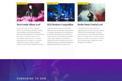 SoundStage – Banda, Festival & Música - É uma solução dinâmica e vibrante, ideal para o cenário artístico e a indústria do entretenimento.