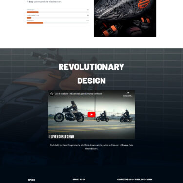 Landing Page Premium Tech Velocity – Modelo de site