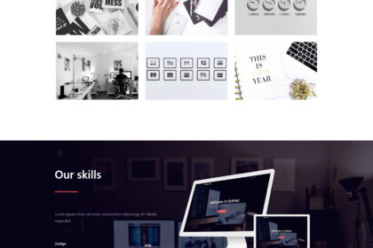 Marketing Digital - Modelo de Site Agency Pro