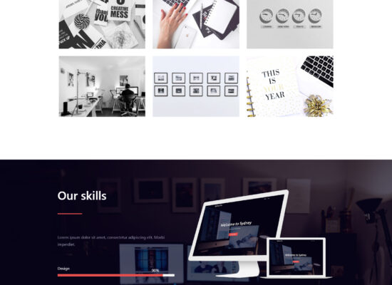 Marketing Digital - Modelo de Site Agency Pro